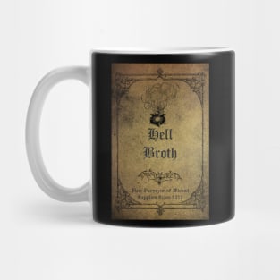 Hell Broth Apothecary Ingredient Bottle Label Mug